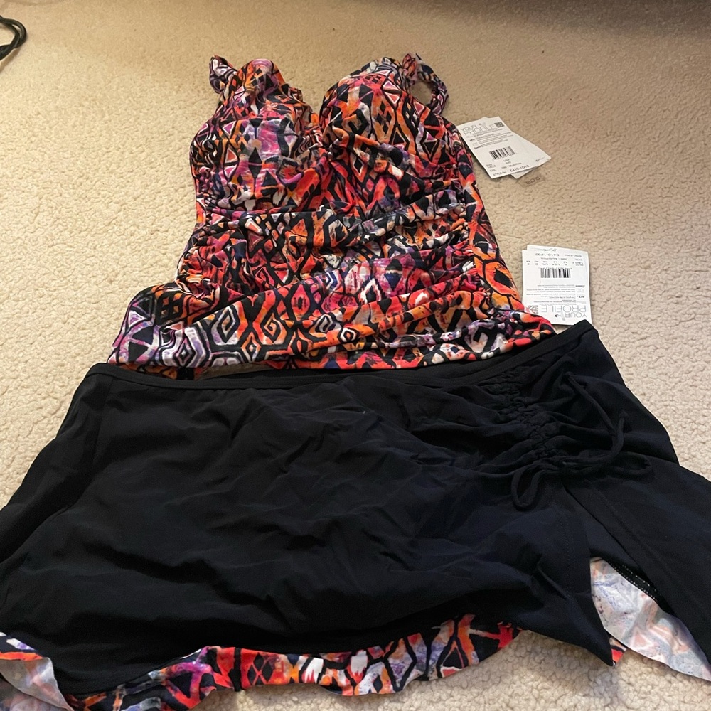 Brand new with tags Profile 2 piece bathing suit